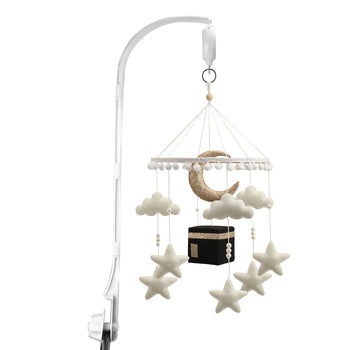 Quran Speaker Baby Mobile – Premium Gold